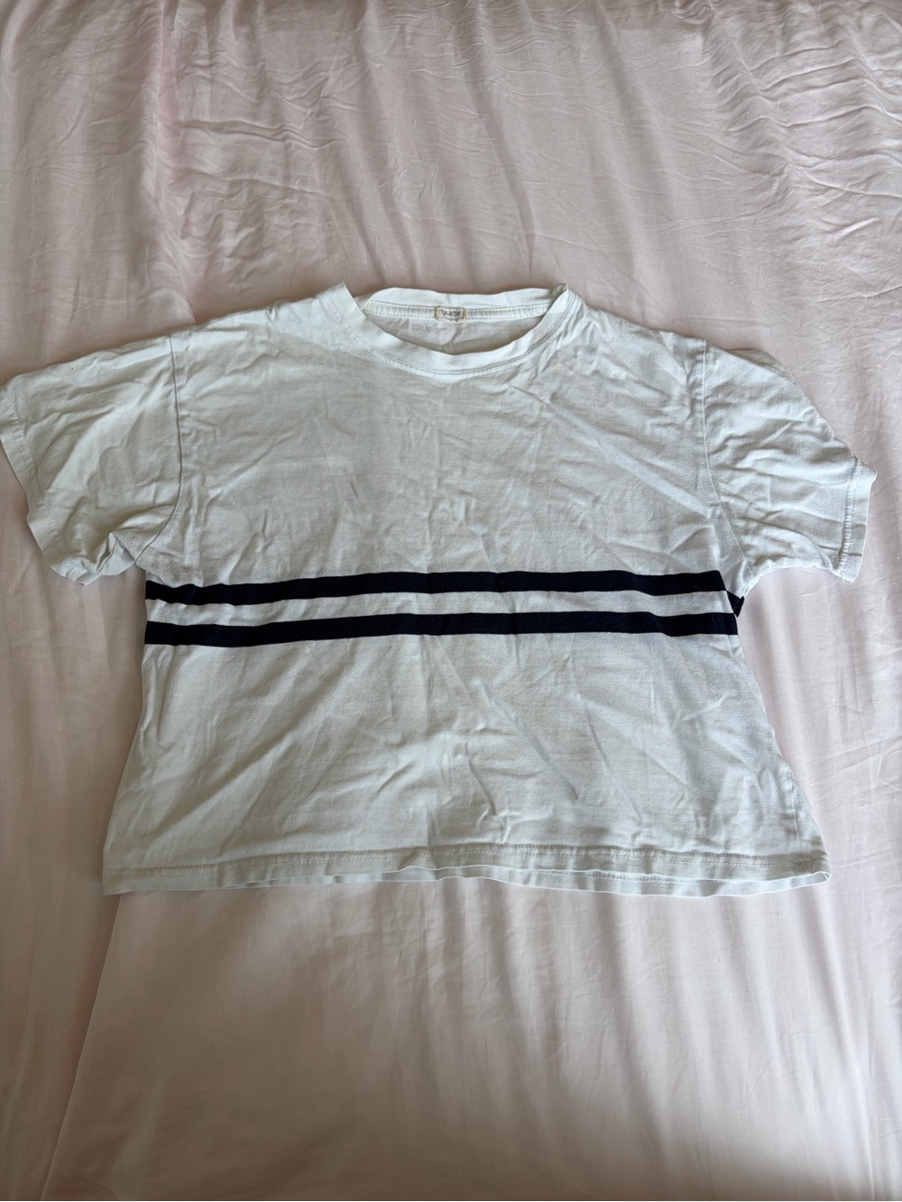 brandy melville oversized striped t-shirt